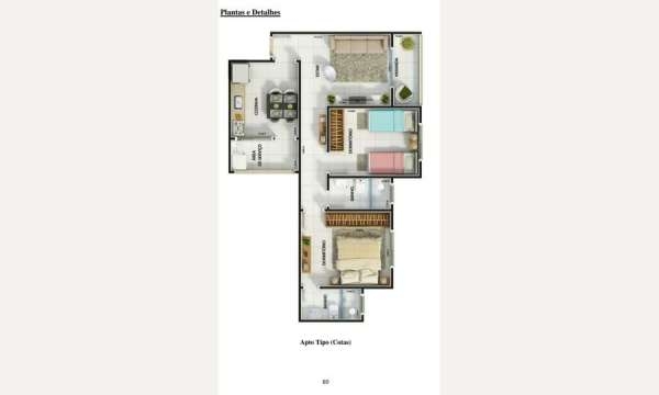 Apartamento à venda com 2 quartos, 67m² - Foto 14