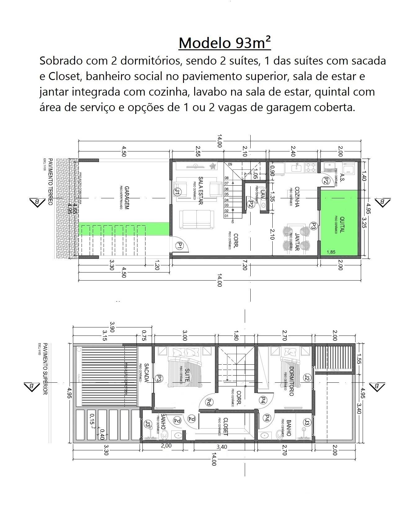 Sobrado à venda com 2 quartos, 93m² - Foto 14