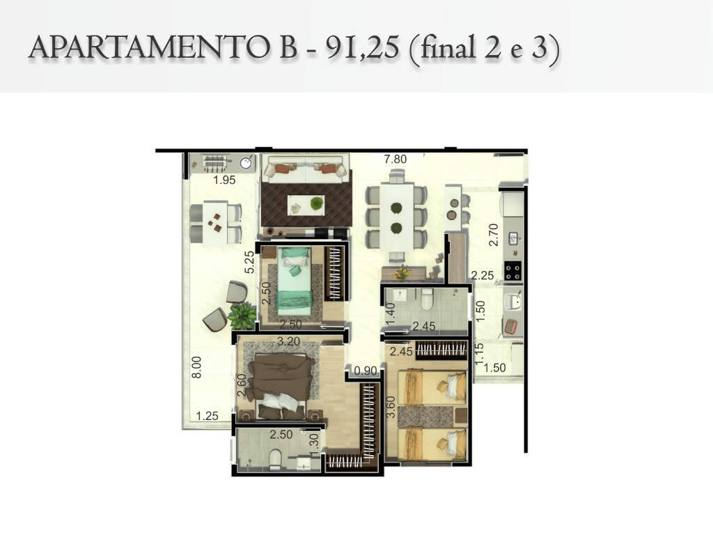 Apartamento à venda com 3 quartos, 91m² - Foto 11