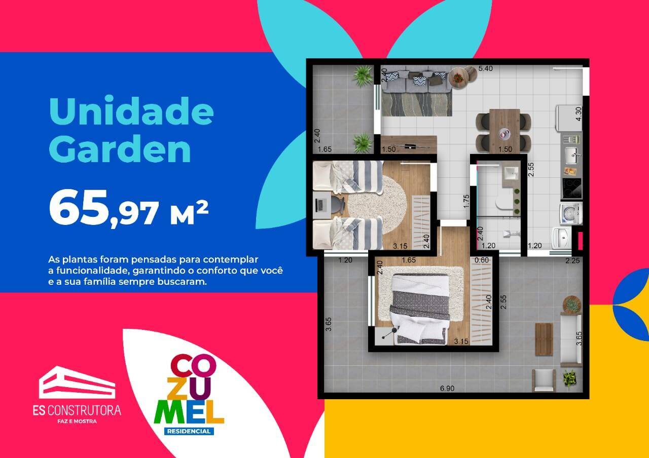 Apartamento à venda com 2 quartos, 45m² - Foto 19