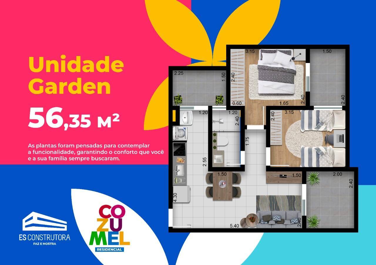 Apartamento à venda com 2 quartos, 45m² - Foto 18